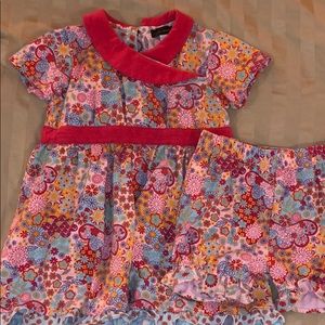 Rabbit moon dress and bloomers